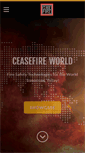 Mobile Screenshot of ceasefireworld.com